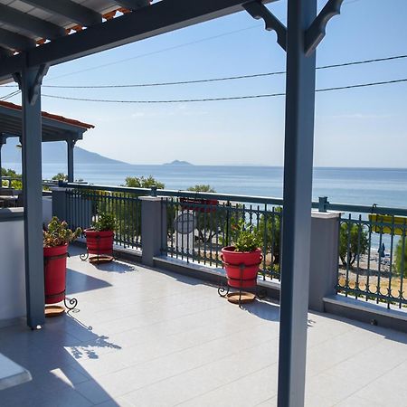 Angela Beach Apartments Votsalakia  ภายนอก รูปภาพ
