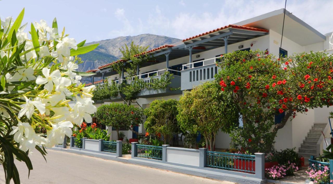 Angela Beach Apartments Votsalakia  ภายนอก รูปภาพ