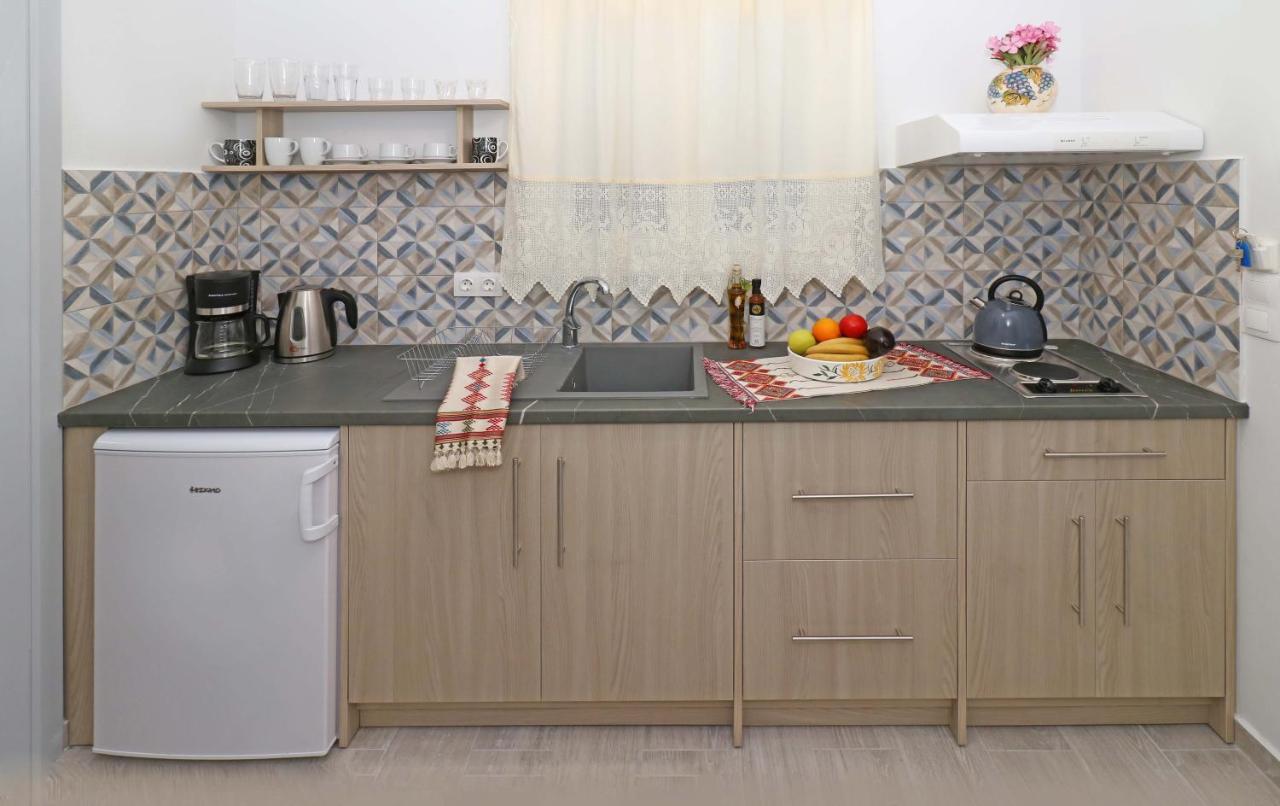 Angela Beach Apartments Votsalakia  ภายนอก รูปภาพ