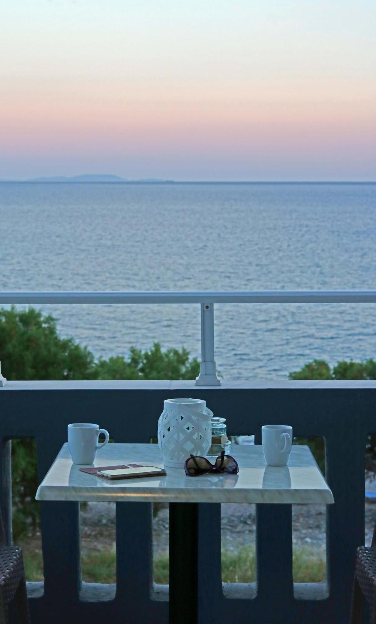 Angela Beach Apartments Votsalakia  ภายนอก รูปภาพ